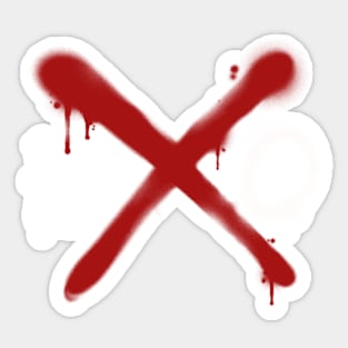 X Sticker